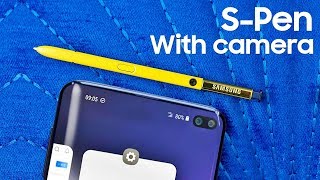 Samsung Galaxy Note S-Pen with a Camera?