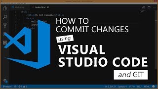 How to commit changes and push them in Visual Studio Code