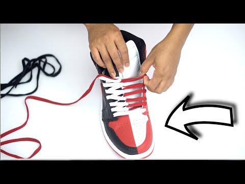 Coolest Way To Double Lace Jordan 1 Homage To Home