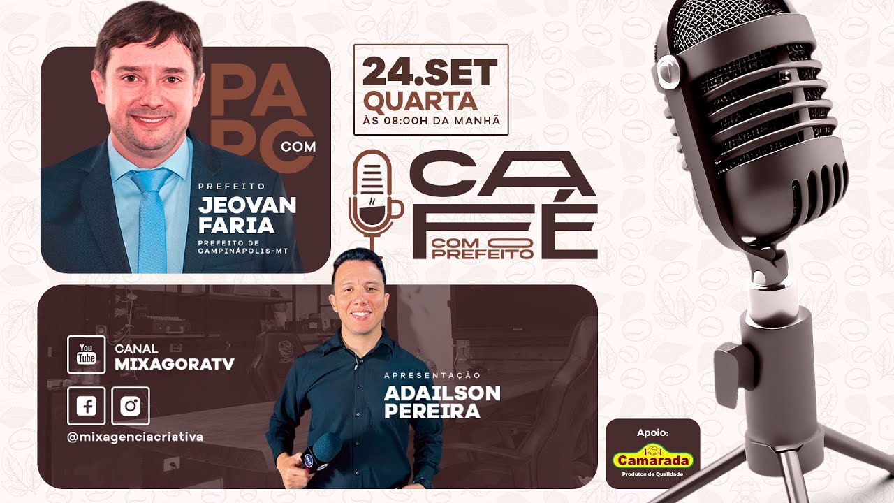 JEOVAN FARIA - CAFÉ COM O PREFEITO PODCAST - EP04