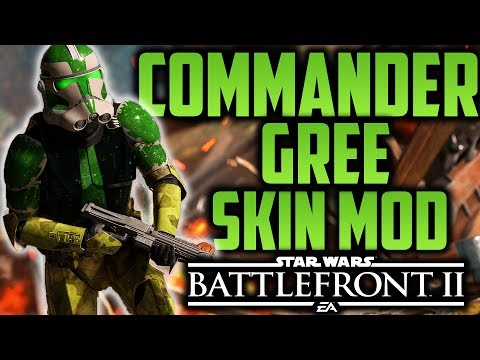 Star Wars Battlefront 2 - Commander Gree Skin Mod