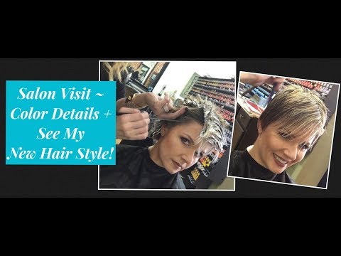 Details on How My Stylist Colors My Hair + See My NEW Style!! Video