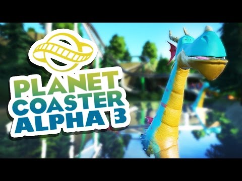 Planet Coaster Alpha 3 Gameplay - Prehistoric Peak! - Let's Play Planet Coaster Alpha 3 Part 2