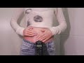 ASMR Cute Belly Button Poke Oil Massage