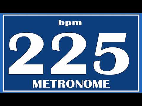 225 bpm METRONOME