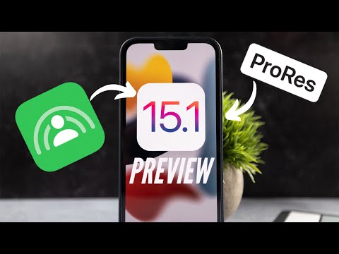 iOS 15.1 Official Release Preview!
