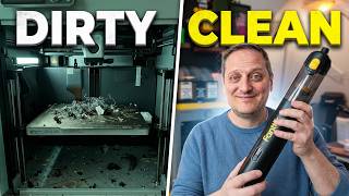 THE BEST way to clean your 3D Printer Bambu P2S - Fanttik Slim V10 APEX Review