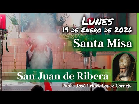 ✅ MISA DE HOY lunes 19 de Enero del 2026 - Padre Arturo Cornejo