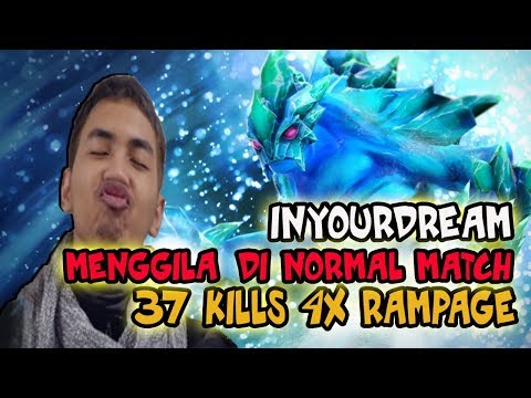INYOURDREAM MORPHLING 4x RAMPAGE 37 KILLS | DOTA 2 INDONESIA