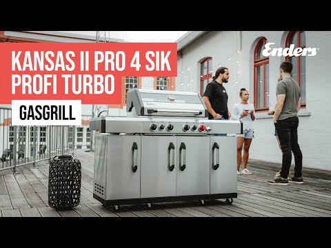 Enders KANSAS II PRO 4 SIK PROFI TURBO Gasgrill