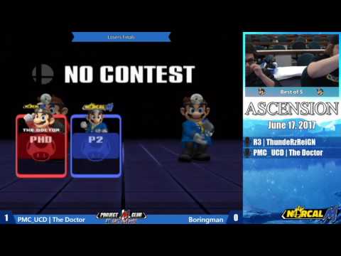 “Ascension 6/17/17” - PMC_UCD | The Doctor (Mario) v. Boringman (Mario) - Losers Finals
