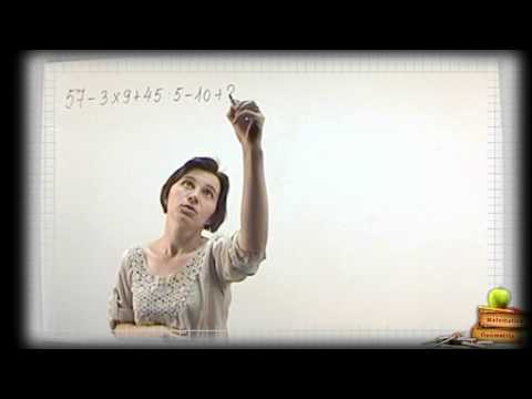 Ordinea operatiilor matematice/Clasa III-a