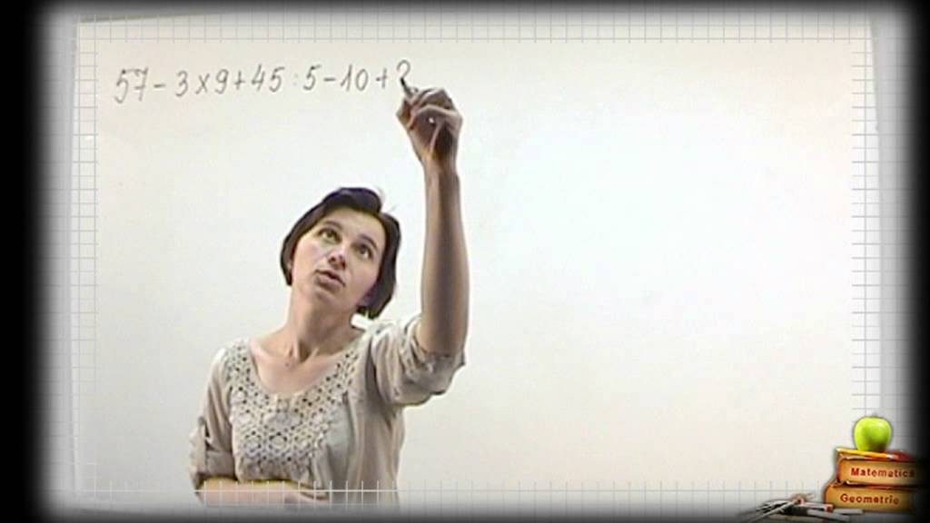 Watch Fise De Evaluare Clasa A 3 A Matematica Now Clasa 3 Ordinea operatiilor matematice