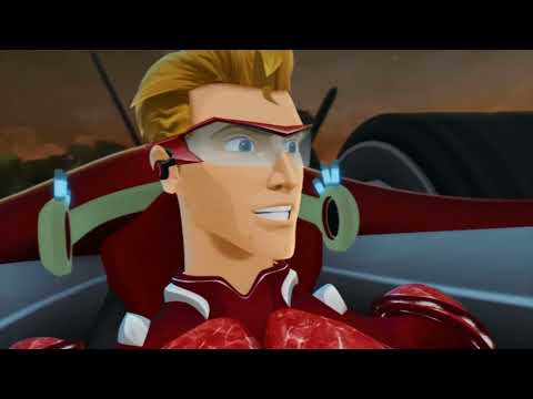 Hot Wheels Battle Force 5 Fused S02E02 - Ascent of the Red Sentients part 2