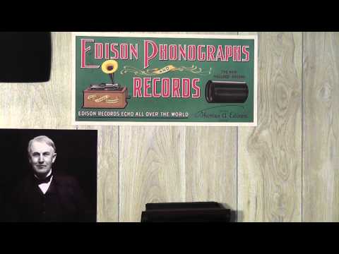 Edison blue amberol cylinder 3906 - "Twas An Old-Fashioned Love Song He Was Singing" by I James