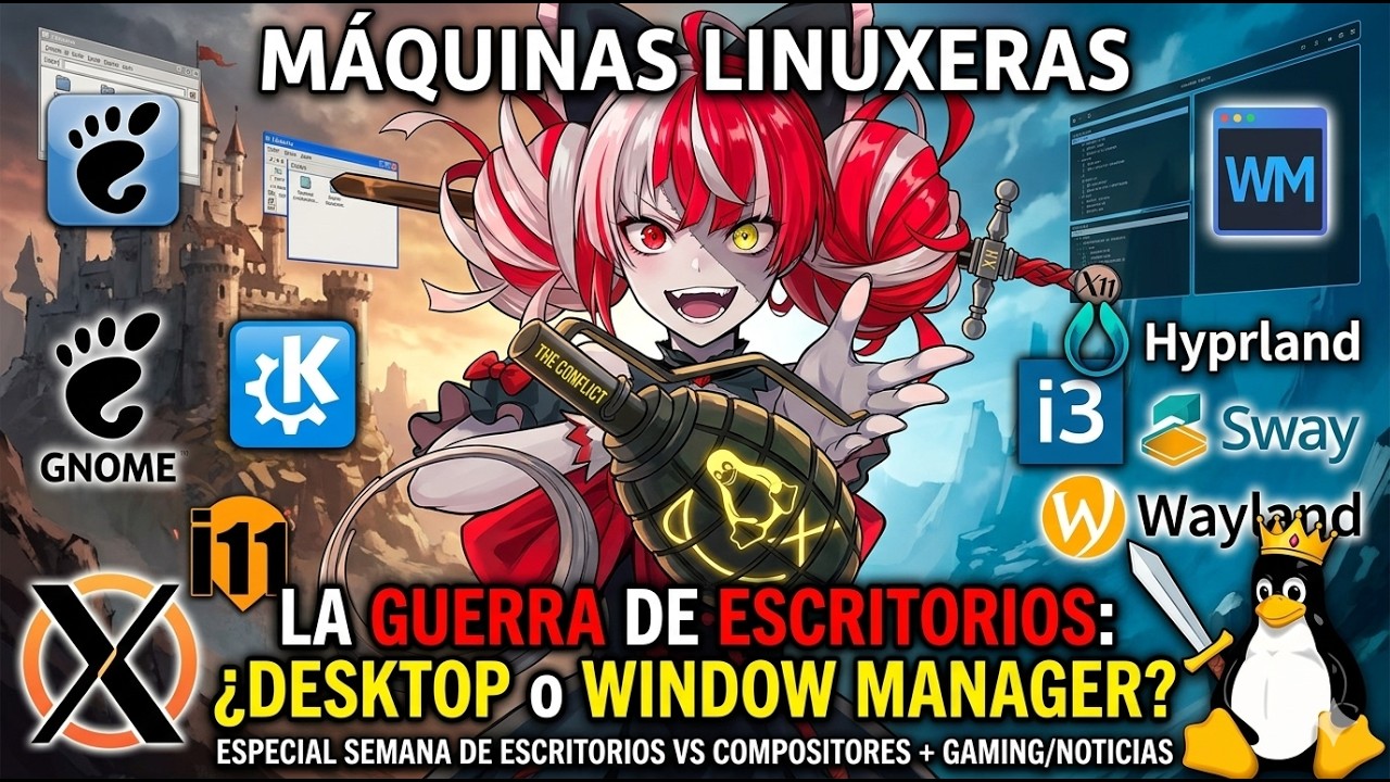 ☕ Café Sábado Linuxero: Escritorios vs. Compositores: ¿Cuál ofrece mejor rendimiento en 2026? ☕🐧