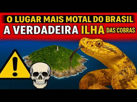 O Lugar Mais MORTAL do Brasil — A VERDADEIRA Ilha das COBRAS