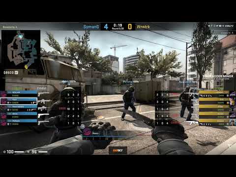 Syman vs Winstrike - Map 3 [Overpass] СIS Minor Closed Qualifier (StarLadder Major 2019)