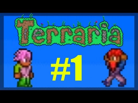Terraria Adventures - Ep 1 - Building a House