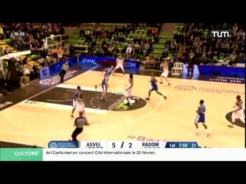 Basketball (Champions League) : Asvel Vs Rosa Radom (87-67)