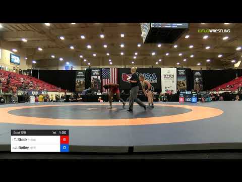 2018 Marine Corps US Open/Senior Women's Freestyle 68 Semis - Tamyra Stock (TMWC) Vs. Jasmine Bail