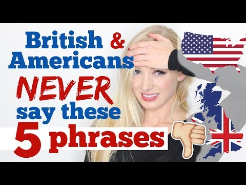 5 things native English speakers NEVER say!