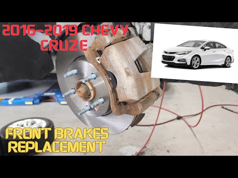2016 2017 2018 2019 Chevy cruze front brakes replacement