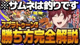 【スプラトゥーン3】S帯で沼ってるローレンによるスプラトゥーン3 勝ち方完全解説！【ローレン にじさんじ 切り抜き】