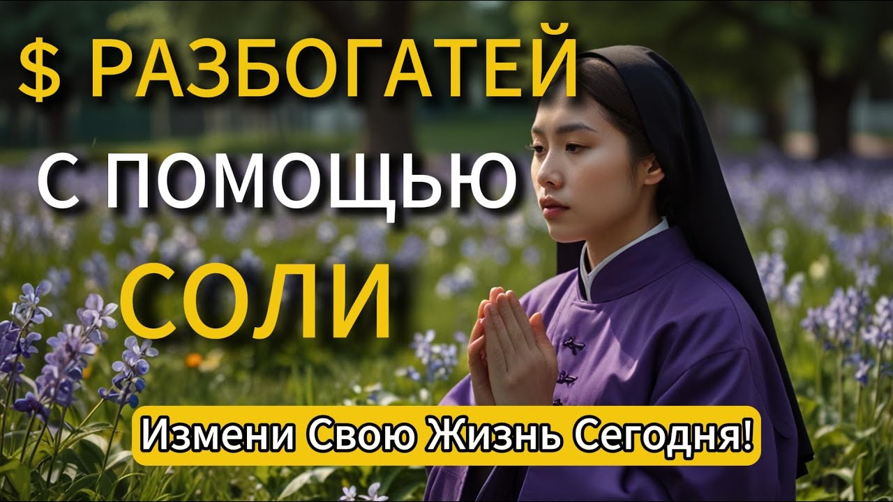 Как разбогатеть с помочью своего ИМЕНИ и СИЛИ? Соль меняет жизнь