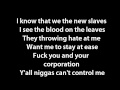 Kanye West New Slaves [Lyrics] (High Quality) 