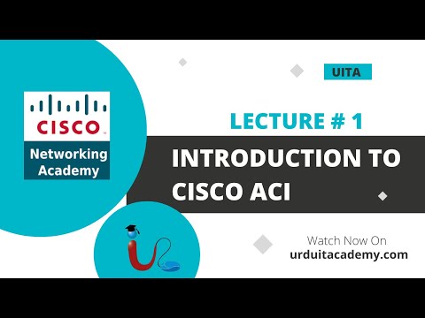 Introduction to Cisco ACI SDN ACI SDA SDWAN