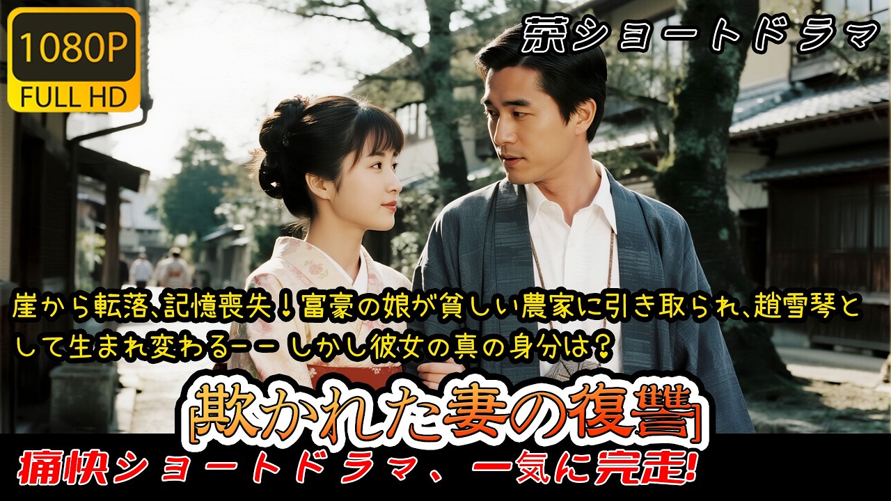 【完結】崖から転落、記憶喪失！富豪の娘が貧しい農家に引き取られ、趙雪琴として生まれ変わる——しかし彼女の真の身分は？