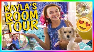 KAYLA'S NEW BEDROOM TOUR! | We Are The Davises