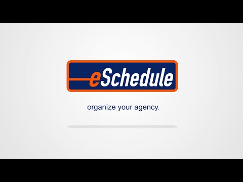 Software Overview Eschedule All Modules