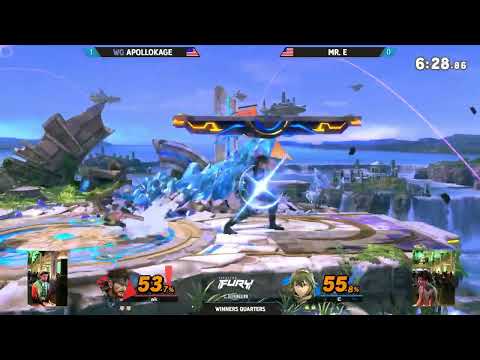 Battle of Z x UMAD - ApolloKage(Snake) vs. Mr. E(Lucina) - Winners Quarters - SSBU