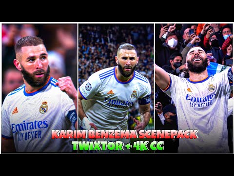 Karim Benzema Scenepack - Best 4k Clips + Dark CC High Quality For Editing🤙💥 #part2