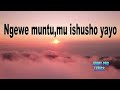 NGEWE MUNTU
