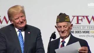 WWII Veteran Asks Trump for a Favor