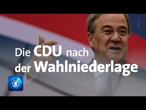 Bundestagswahl 2021: CDU-Kanzlerkandidat Laschet analysiert die Ergebnisse