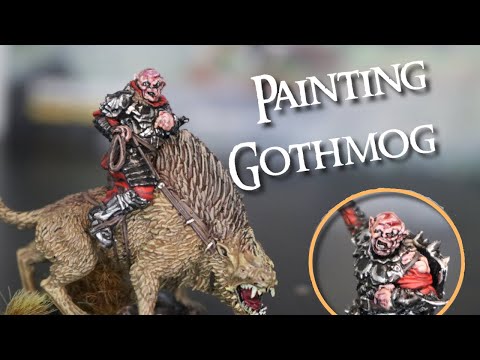 How to Paint Gothmog - Intermediate Painting Tutorial - MESBG Models Lord of the Rings Warhammer