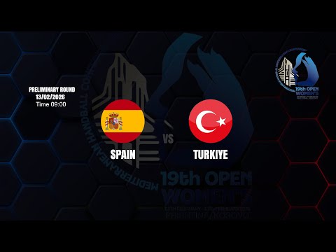 SPAIN vs TURKIYE - MHC WOMEN’S CHAMPIONSHIP 'PRELIMINARY ROUND'
