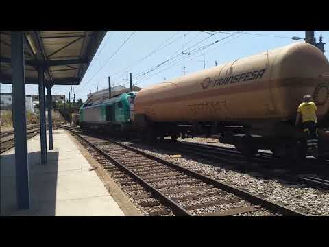 Comboio da Transfesa 22jul20 Vilar Formoso