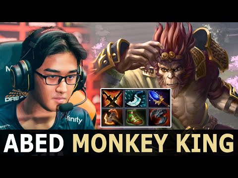 ABED MONKEY KING w/ CHRIS LUCK LESH DESTROY 3 TANKY HEROES | DOTA 2 Gameplay