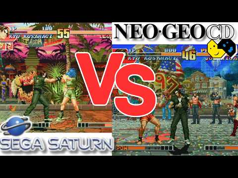 Which was the Better Neo Geo? Load Times Compared on Real Consoles! Sega Saturn vs Neo Geo CD!