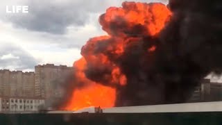 В Димитровграде на заправке произошла утечка газа