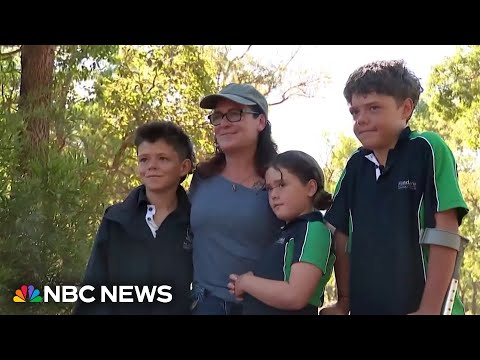 Teen swims for hours to save family swept out to sea