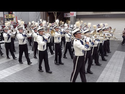 2019.05.30 熊本県立熊本工業高等学校吹奏楽部（Kumamoto Technical High School）／第31回熊本県高等学校総合文化祭 パレード部門