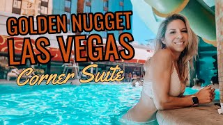 Golden Nugget Las Vegas Corner Suite Rush Tower | Budget Friendly Suite on Fremont Street