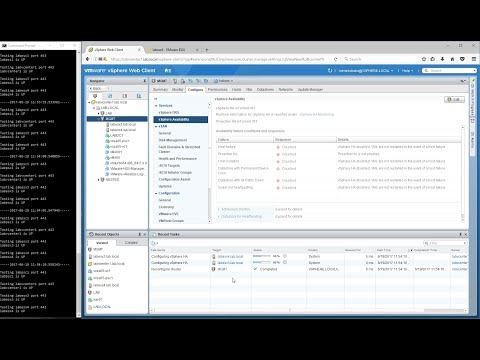 Protecting vCenter with vSphere HA
