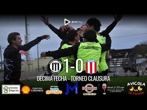 Fecha 10 Torneo Clausura Liga Regional de Coronel Suarez-Blanco Y Negro 1-0 Unión de Pigue